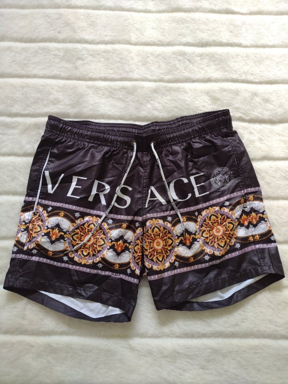 Versace Men's Medusa Swimwear Shorts Trunks Small Black